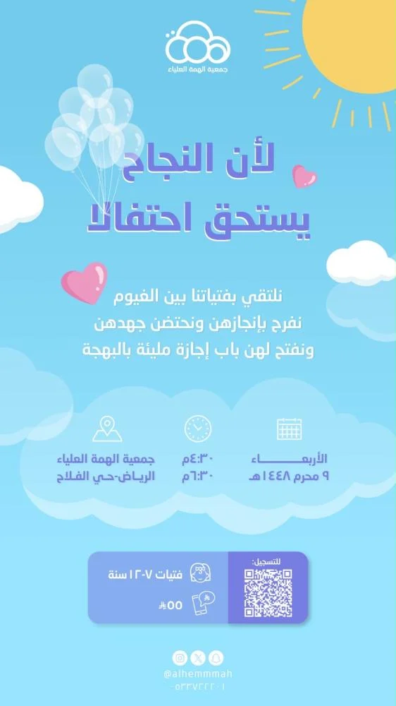 حفلنا بين الغيوم